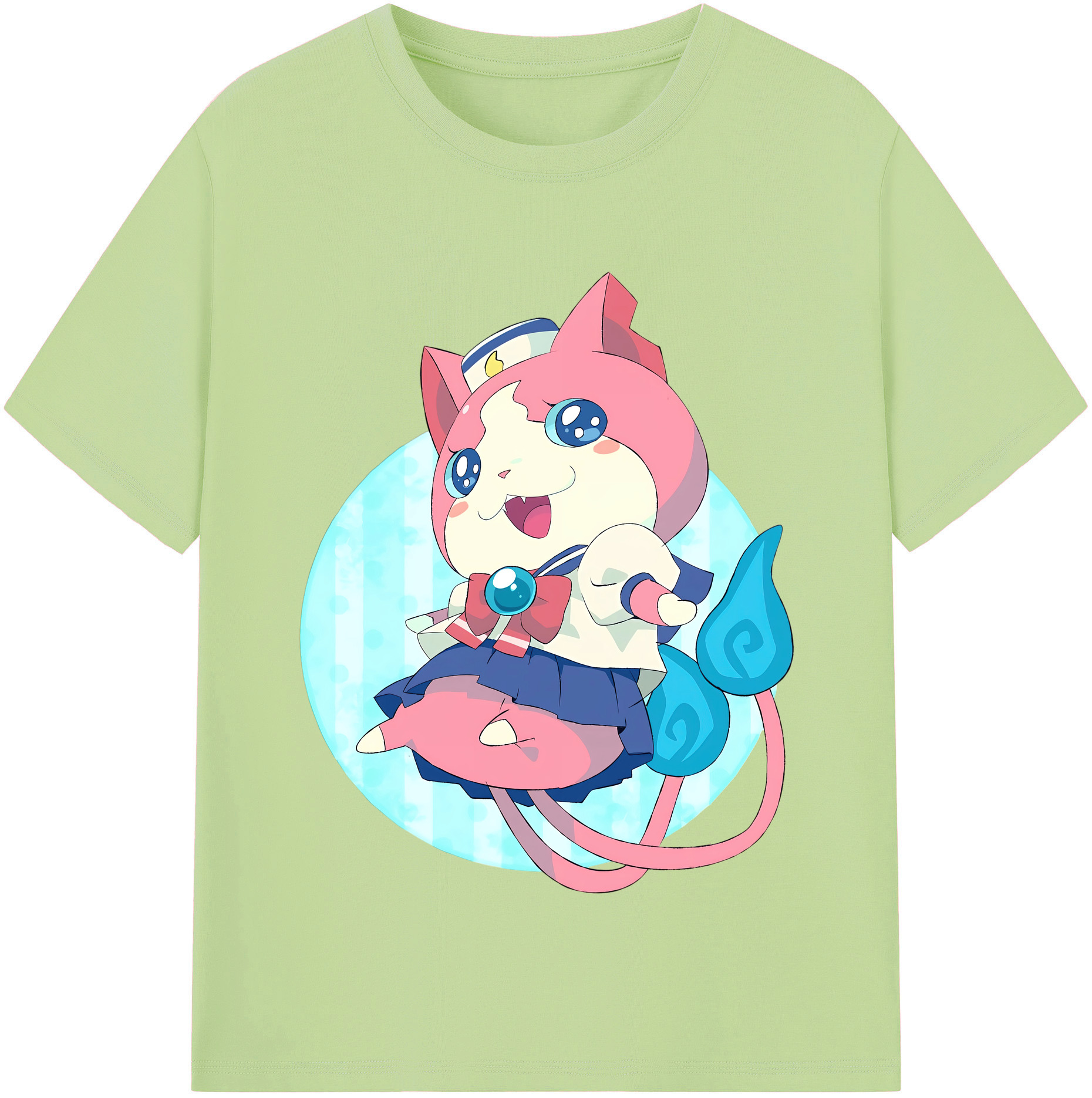 （画像用） 妖怪ウォッチ Yo-kai Watch 綿100％半袖Tシャツ（フロントプリント）
